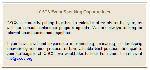 cscs events