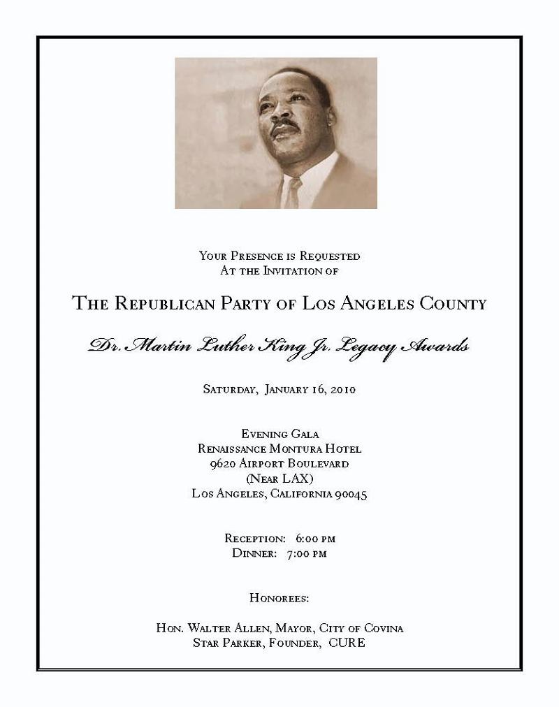 MLK Invitation