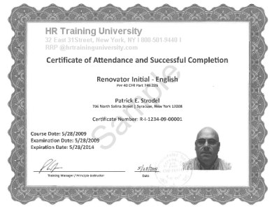 RPP Certificate