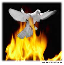 Pentecost Dove and Flames