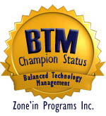 Balanced Technology Management Champion Status