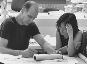 Architects Tod Williams and Billie Tsien
