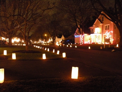 Luminary Night neighborhood 2