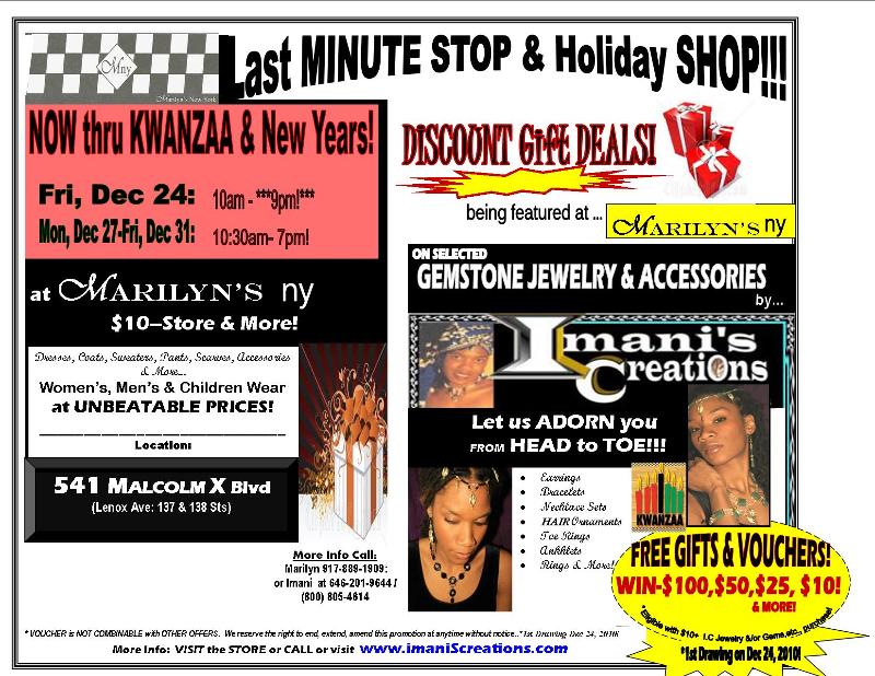 FLYER: NEW Holiday