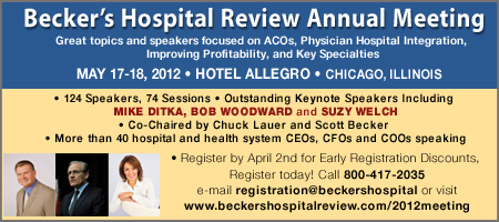 2012 Becker's Hospital Review Annual Meeting