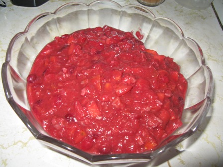 Nancy's Holiday Cranberry Sauce