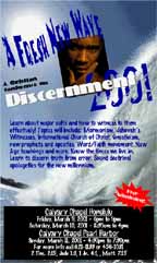 Discernment Conference 2001
