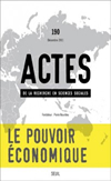 'Actes de la recherche en Sciences Sociales' de Pierre Bourdieu