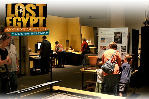 Lost Egypt: Ancient Secrets, 

Modern Science on Display Now