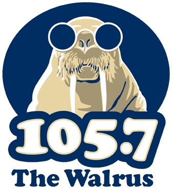 Walrus 105.7 Logo