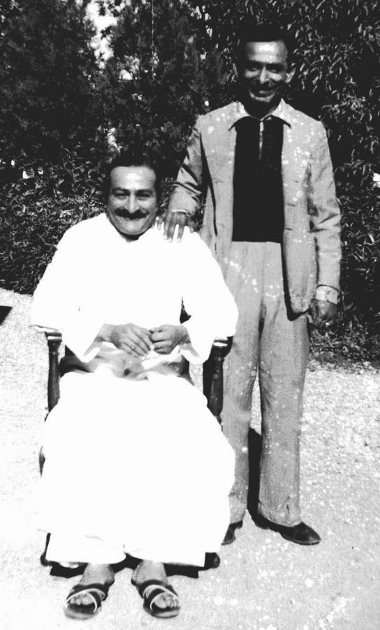 Meher Baba in Chair