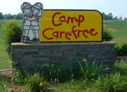 Camp CareFree Logo