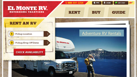 The New El Monte RV Website