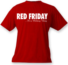 Red Friday, It's a Military Thing