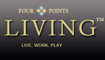 Four points living logo