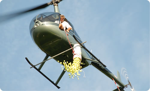 Helicopter Ball Drop