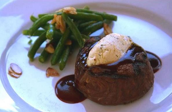 Filet with Tarragon Butter