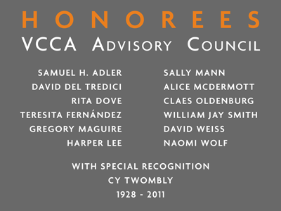 Honorees: VCCA Advisory Council