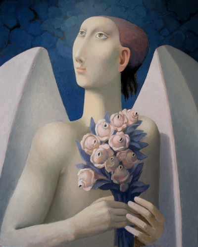 Alexander Anufriev "Angel with Roses"