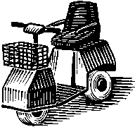 Power scooter graphic