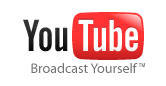 YouTube logo with the words, 