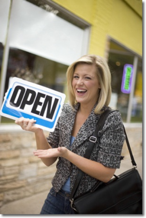 Open a business photo