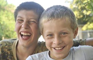 Ivan and Yuriy, foster children the Polichkos care for
