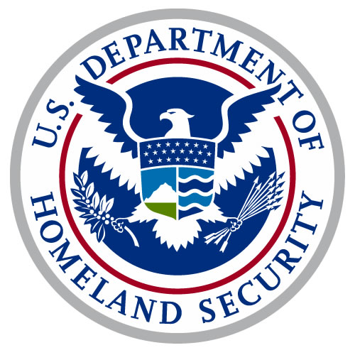 color logo of the US Department of Homeland Security