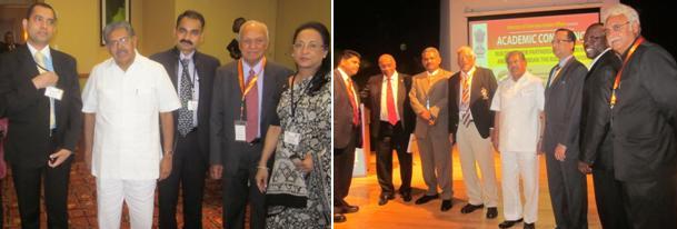Minister Ravi with Speakers of T&T Business Forum & Diaspora Conf. May 2011