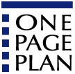 One Page Plan Book Logo