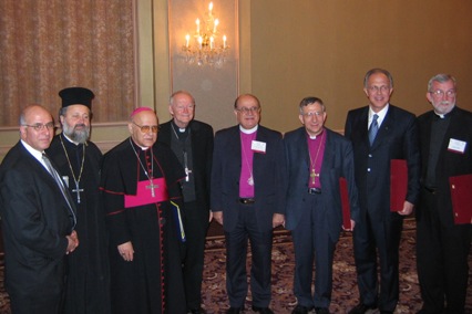 Cardinal McCarrick with Church heads