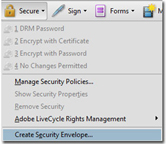 Create Security Envelope