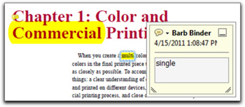 PDF colors.