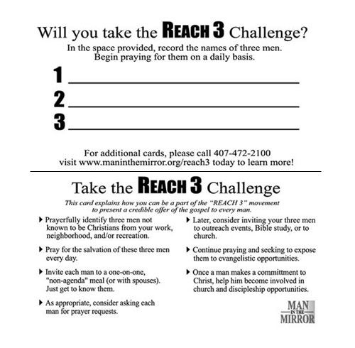 Reach 3 Challenge Cards