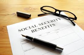Social Sec. benefits form