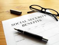 Social Security benefits papers 