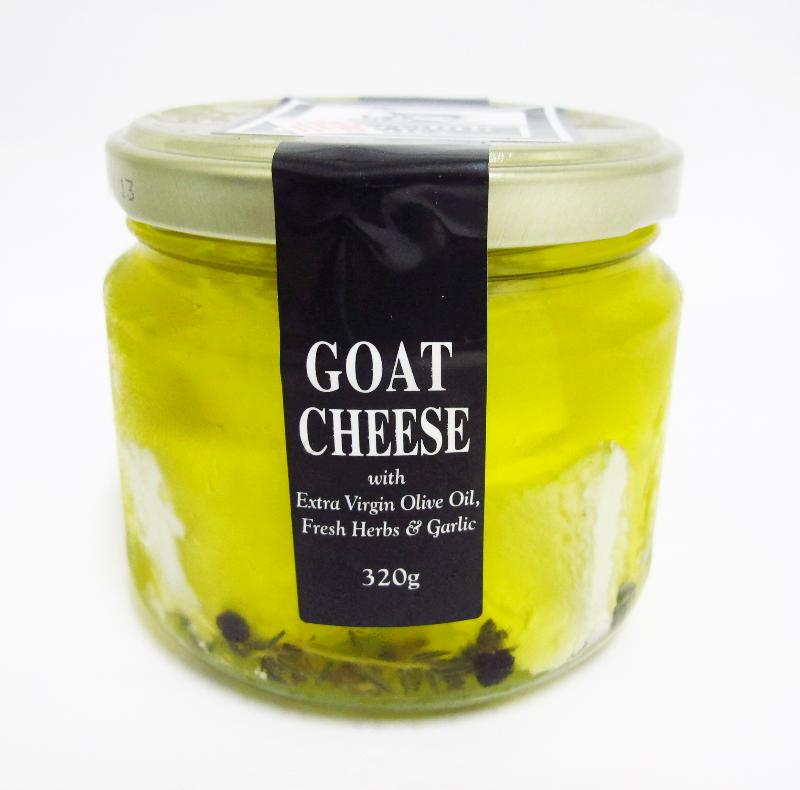 Meredith Dairy Goat Cheese with extra virgin olive oil, fresh herbs & garlic