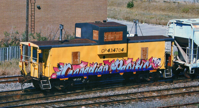 CP Graffiti Caboose