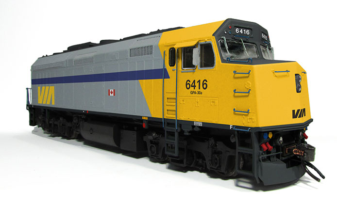 VIA F40PH-2D by Rapido Trains Inc.
