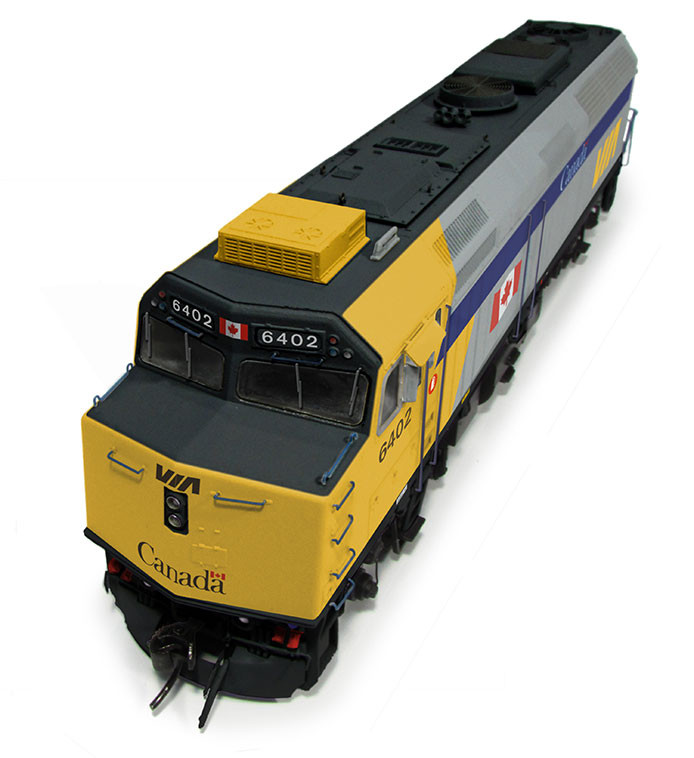 VIA F40PH-2D by Rapido Trains Inc.
