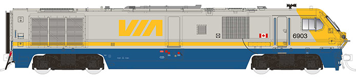 Rapido Trains LRC - VIA