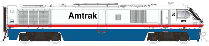 Rapido Trains LRC - Amtrak