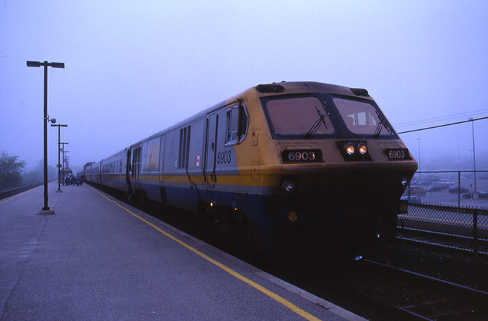 VIA LRC and F40 J-Train