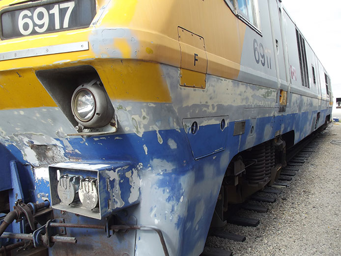VIA LRC Locomotive #6917 restoration