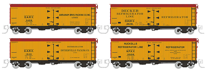 Rapido Meat Reefers N Scale
