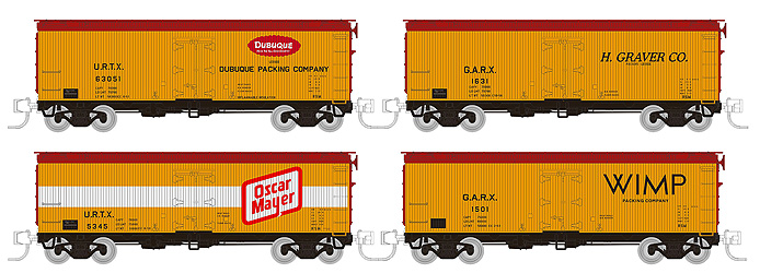 Rapido Meat Reefers N Scale