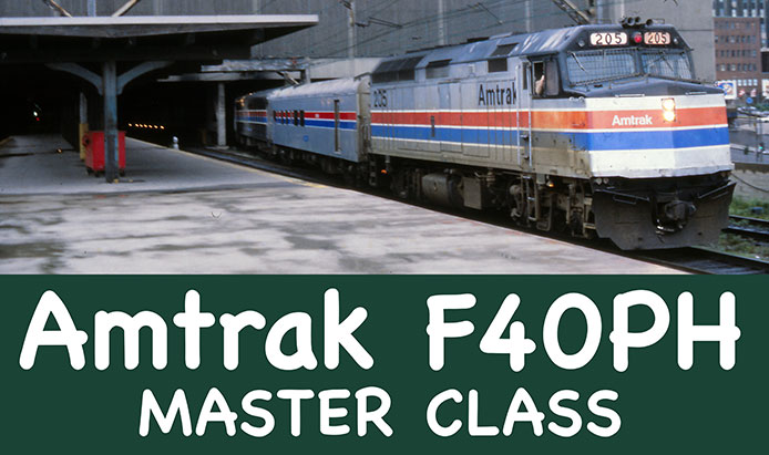 Rapido Amtrak F40PH Master Class