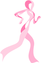 Pink Runner Ribbon