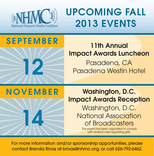 NHMC 2013 Fall Events
