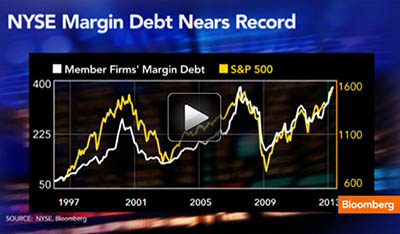 NYSE Margin Debt Nears Record